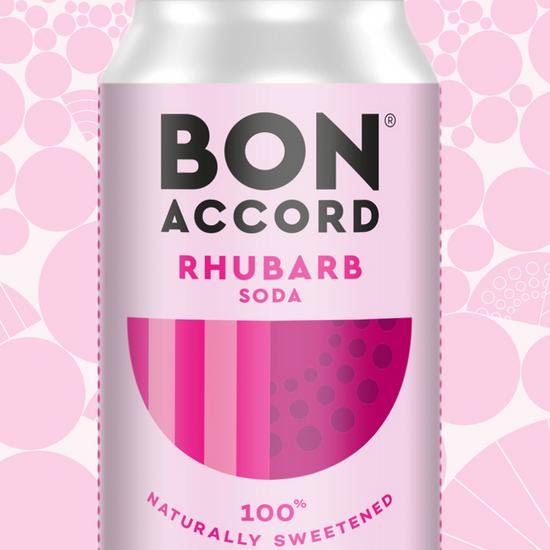 Bon Accord Soft Drinks Rhubarb Soda