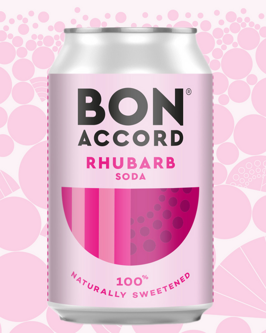 Bon Accord Soft Drinks Rhubarb Soda
