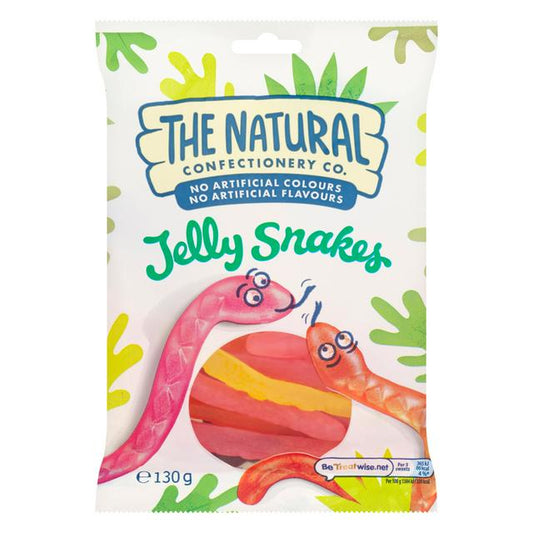Natural Confectionery Company Jelly Snakes 130g