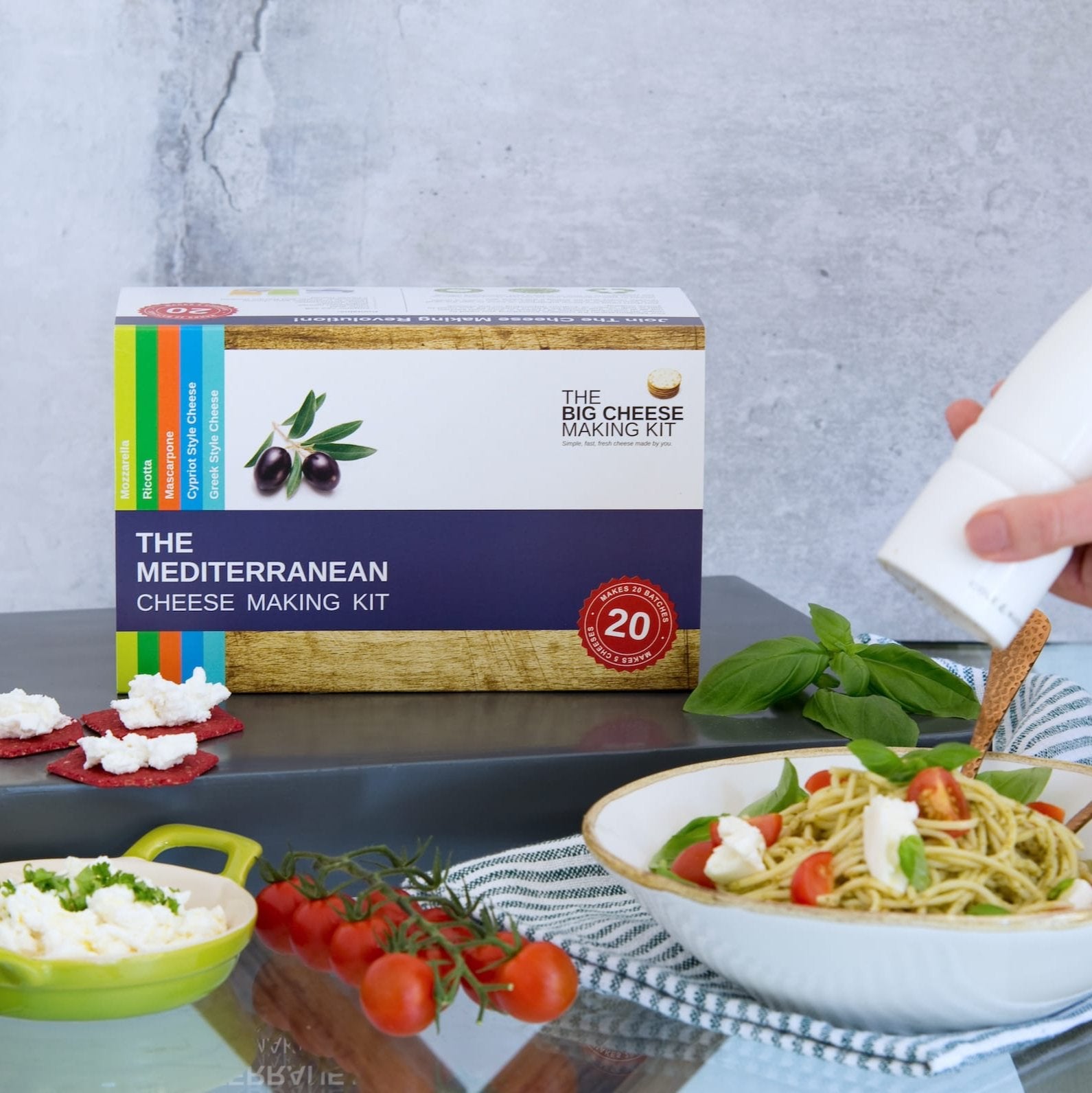 Mediterranean Cheese Making Kit