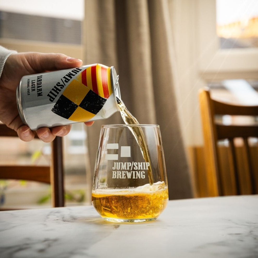 Jump/Ship Brewing Yardarm Alcohol-Free Lager