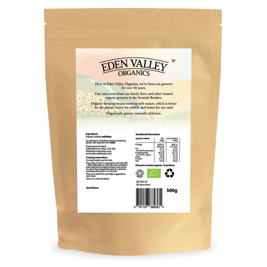 Eden Valley Organic porridge oats 500g