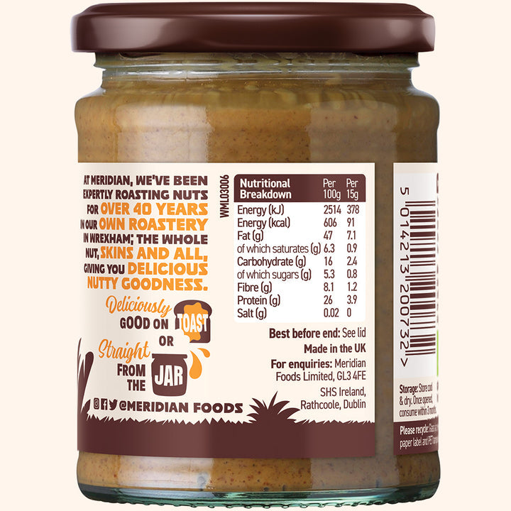 Meridian Organic Crunchy Peanut Butter