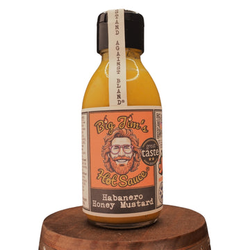 Big Jim's Habanero Hot Honey Mustard Hot Sauce 150g