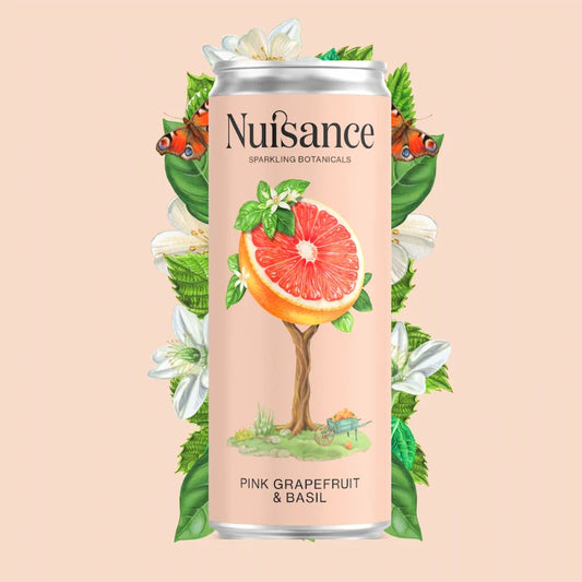Nuisance Drinks - Pink Grapefruit & Basil