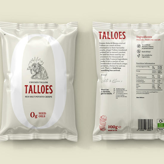 Talloes' Chicken Tallow Potato Crisps