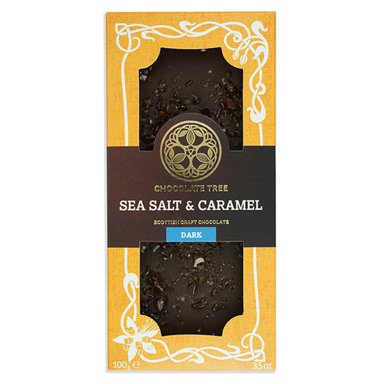 Chocolate Tree's Sea Salt & Caramel Dark Chocolate