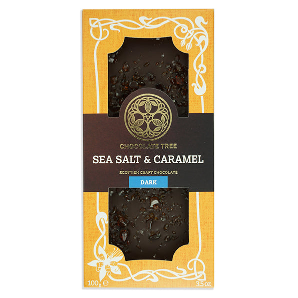 Chocolate Tree's Sea Salt & Caramel Dark Chocolate