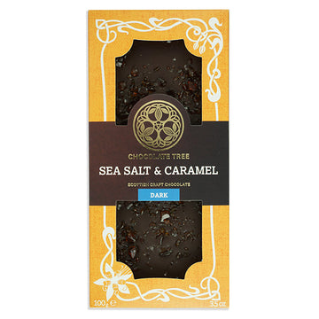 Chocolate Tree's Sea Salt & Caramel Dark Chocolate