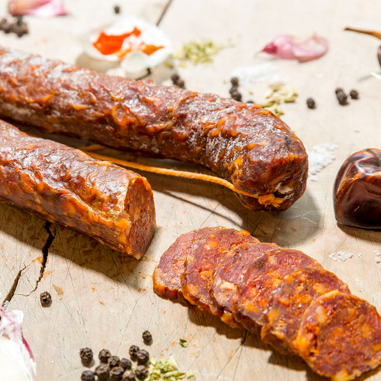 East Coast Cured's Chorizo with Bourbon