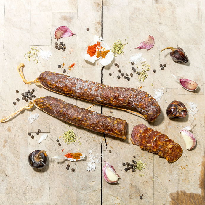 East Coast Cured's Chorizo with Bourbon