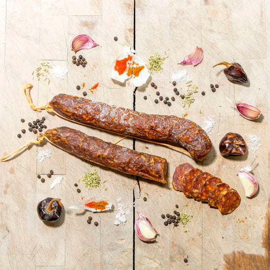 East Coast Cured's Chorizo with Bourbon