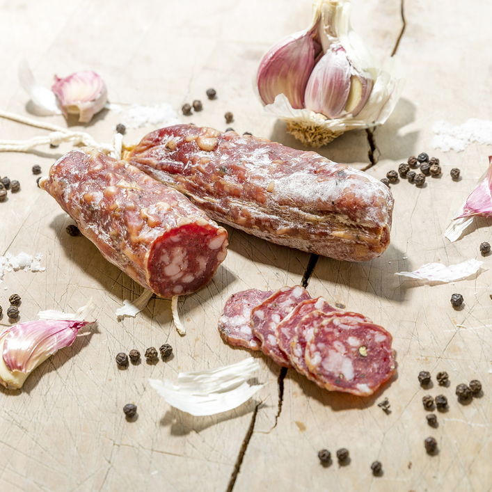 East Coast Cured's Red Wine & Garlic Salami