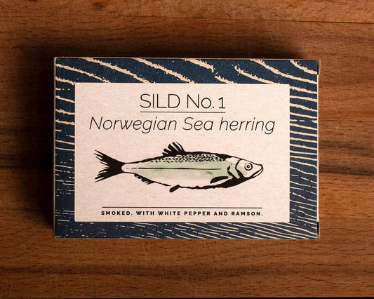 Sild No. 1 Wood-smoked herring with wild garlic 100g