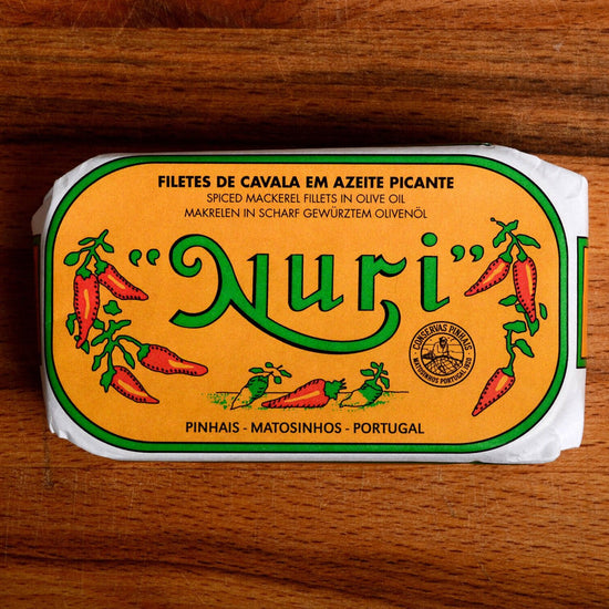 Nuri Mackerel Fillets with Chilli in Olive Oil