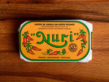 Nuri Mackerel Fillets with Chilli in Olive Oil