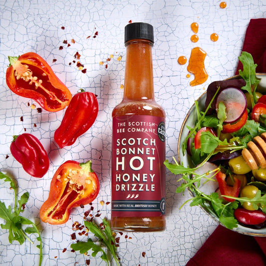 Scotch Bonnet Hot Honey Drizzle