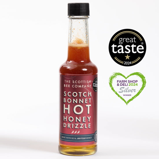 Scotch Bonnet Hot Honey Drizzle
